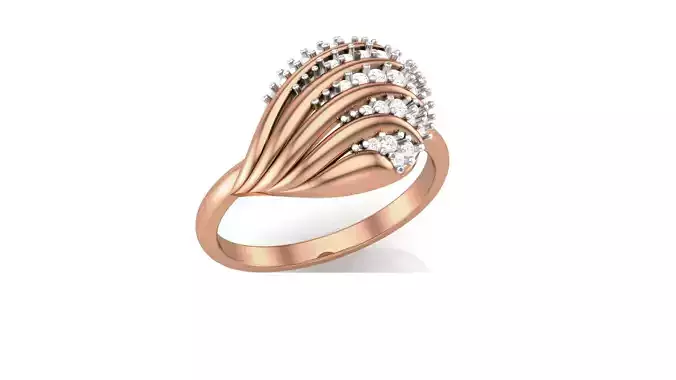Women Ring Earrings Pendant set 3dm stl 3mf glb render details 3D print model