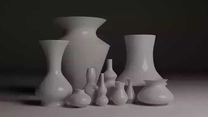 Pottery Collection 2 3D model