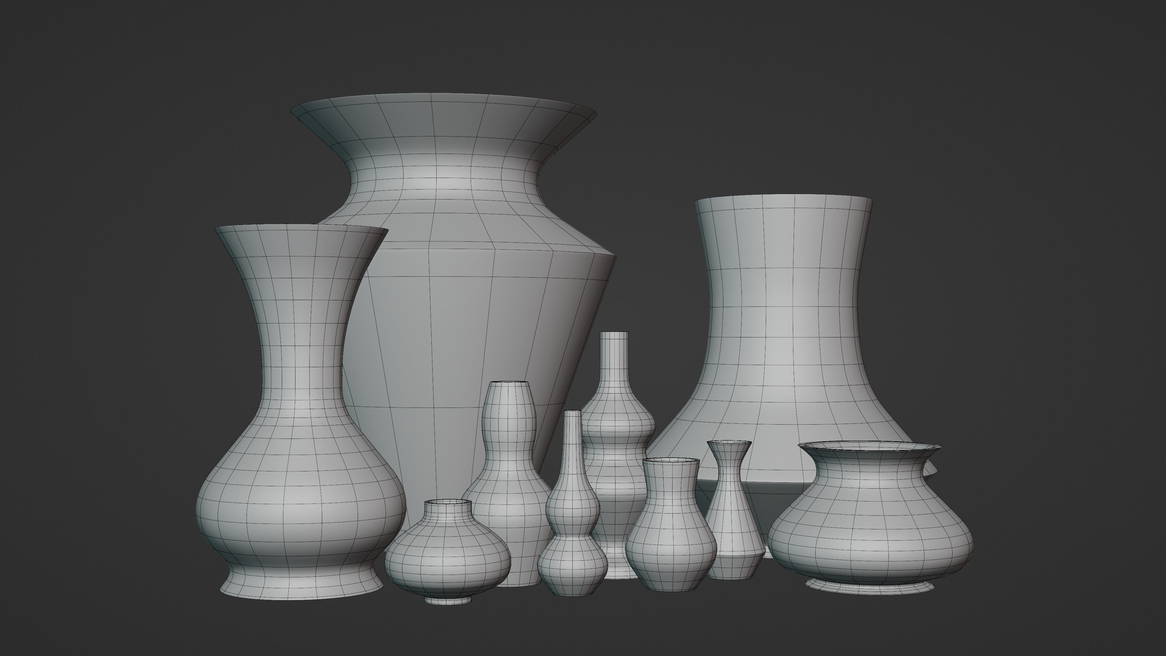 Pottery Collection 2 3D model_1