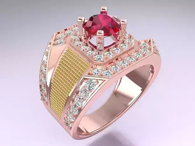 Diamond Rings  - N6949 3D print model