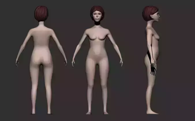 Woman Base Mesh 