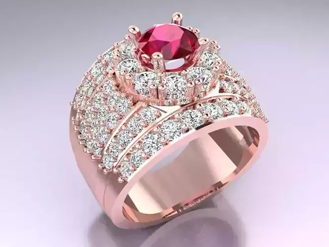 Diamond Rings  - N5460 3D print model