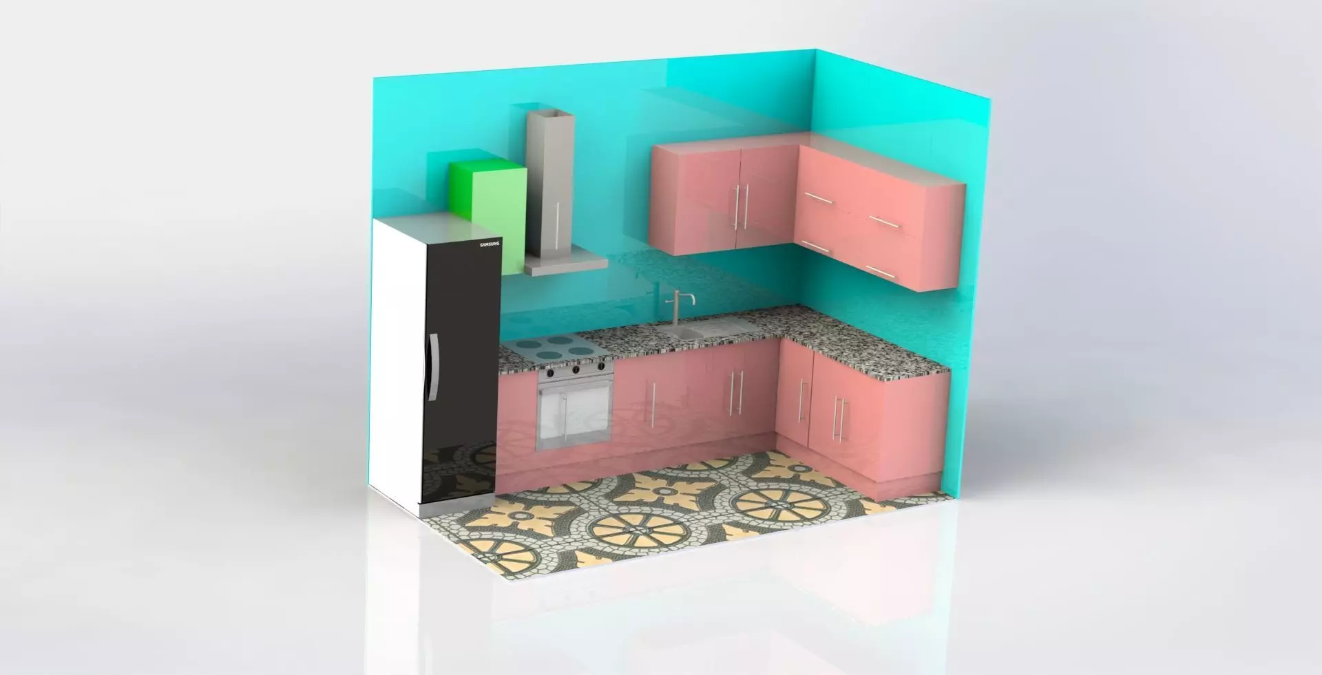 ehab kitchen 3D model_0