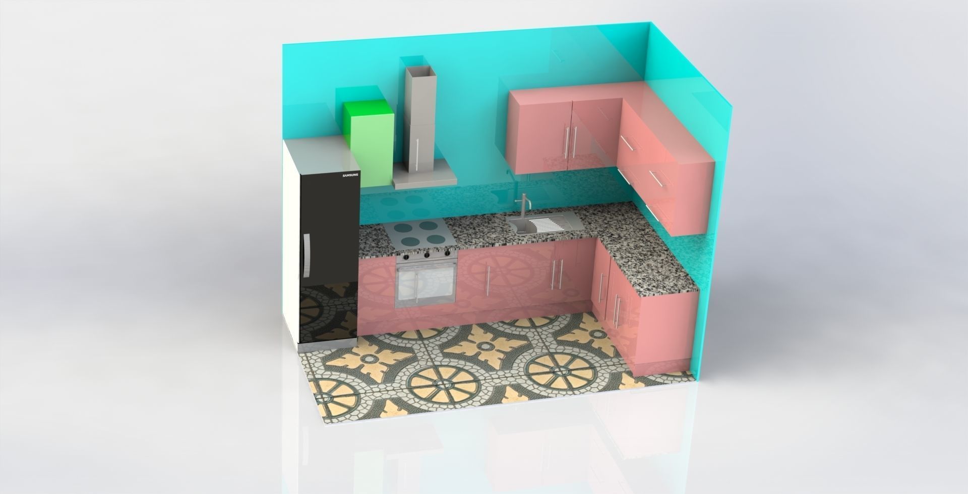 ehab kitchen 3D model_1