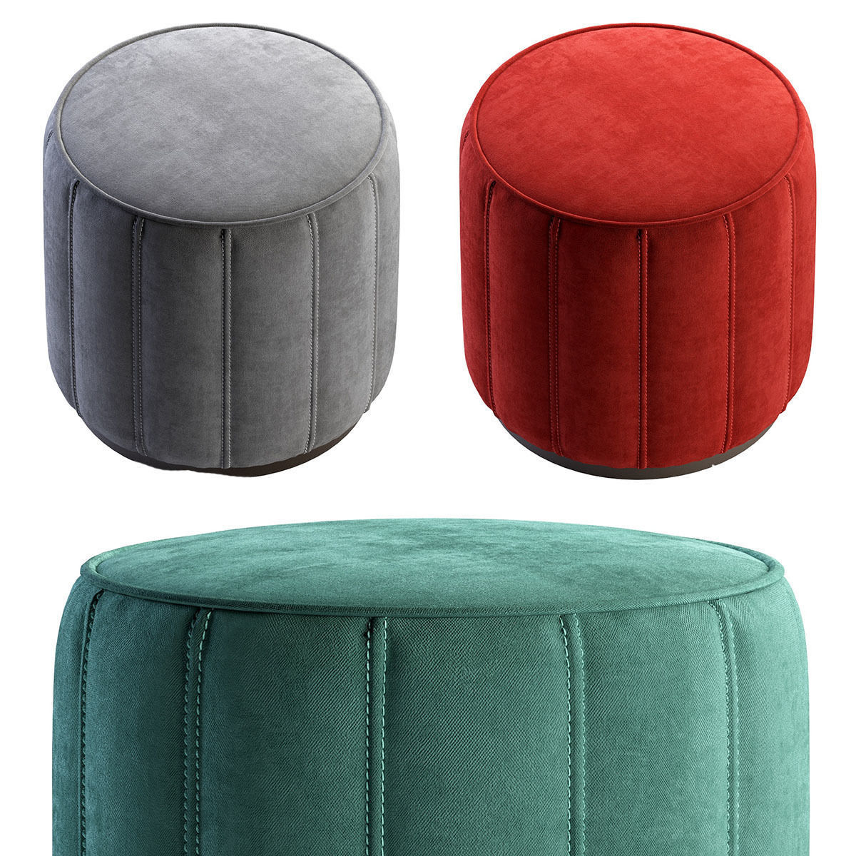 LOW pouf by Domkapa  3D model_25