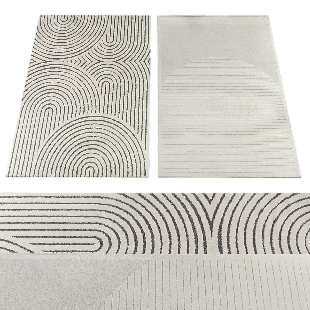 Rug456 Low-poly 3D model_1