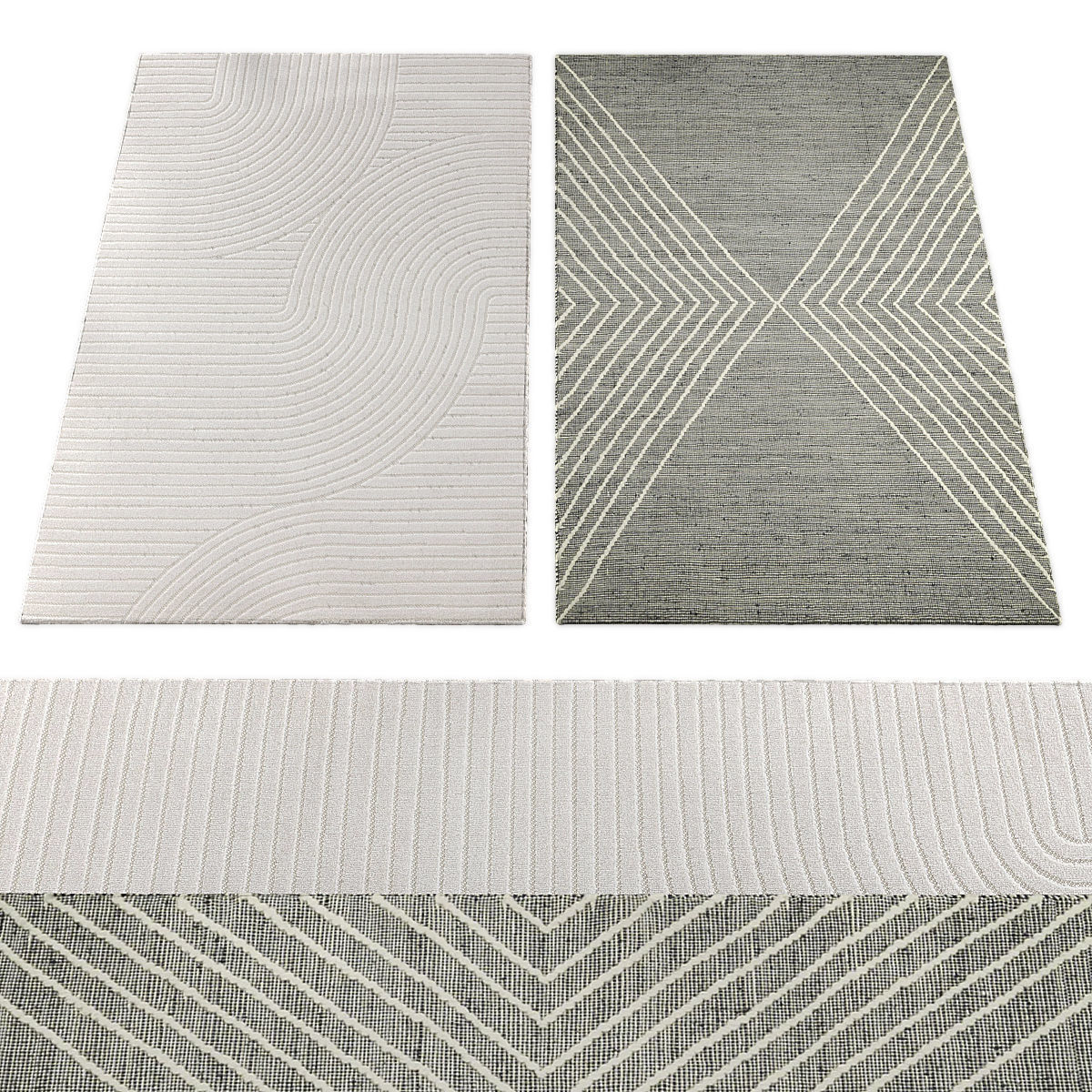 Rug456 Low-poly 3D model_2