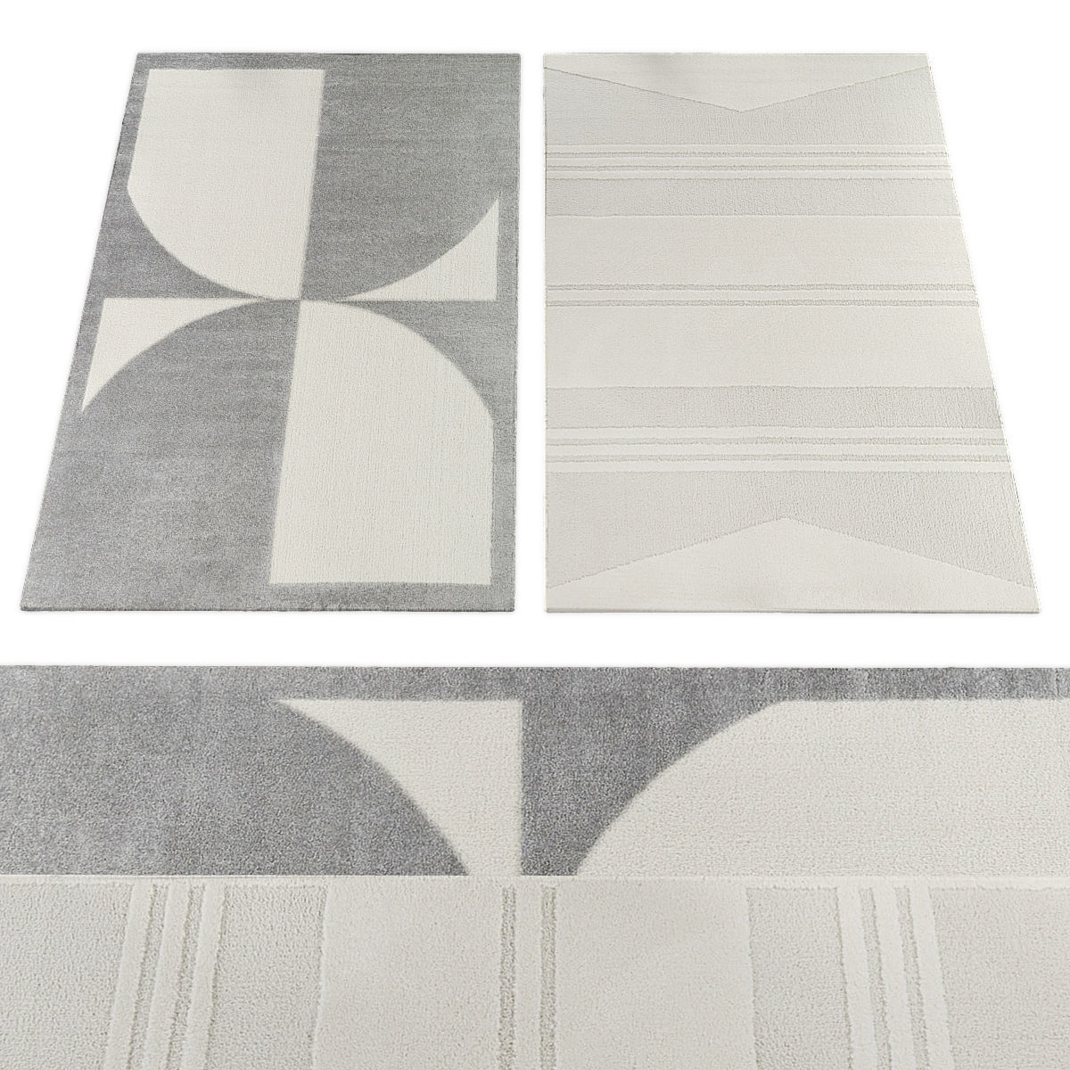 Rug458 Low-poly 3D model_1