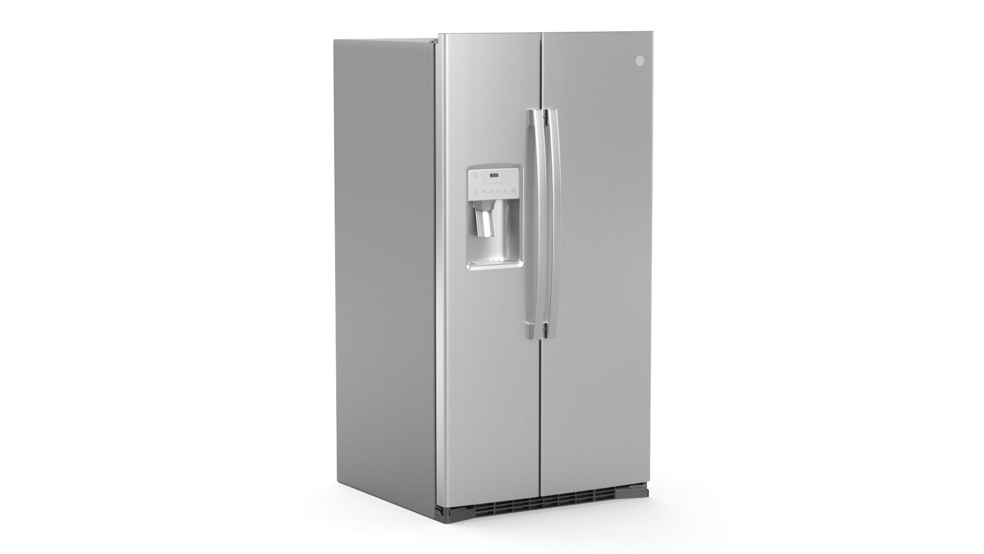 GE Side by Side Refrigerator GSS25IYNFS 3D model_9