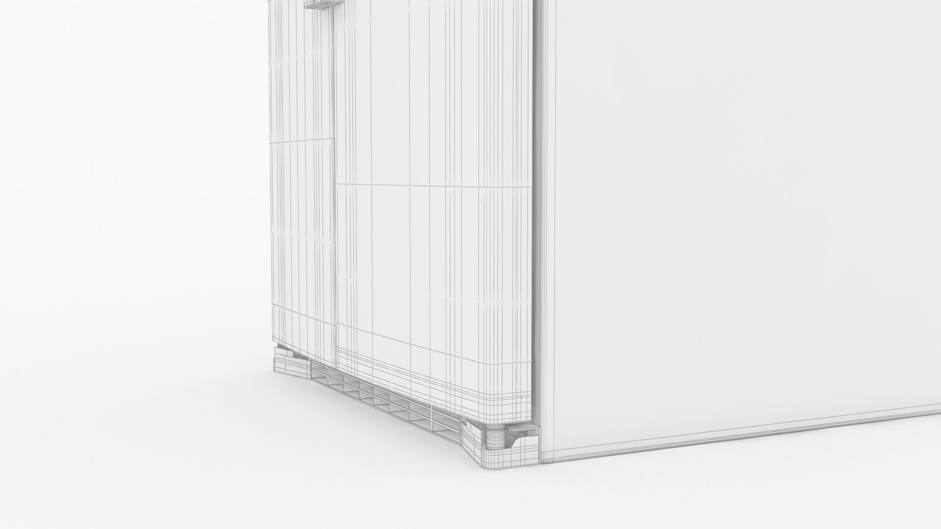 GE Side by Side Refrigerator GSS25IYNFS 3D model_11