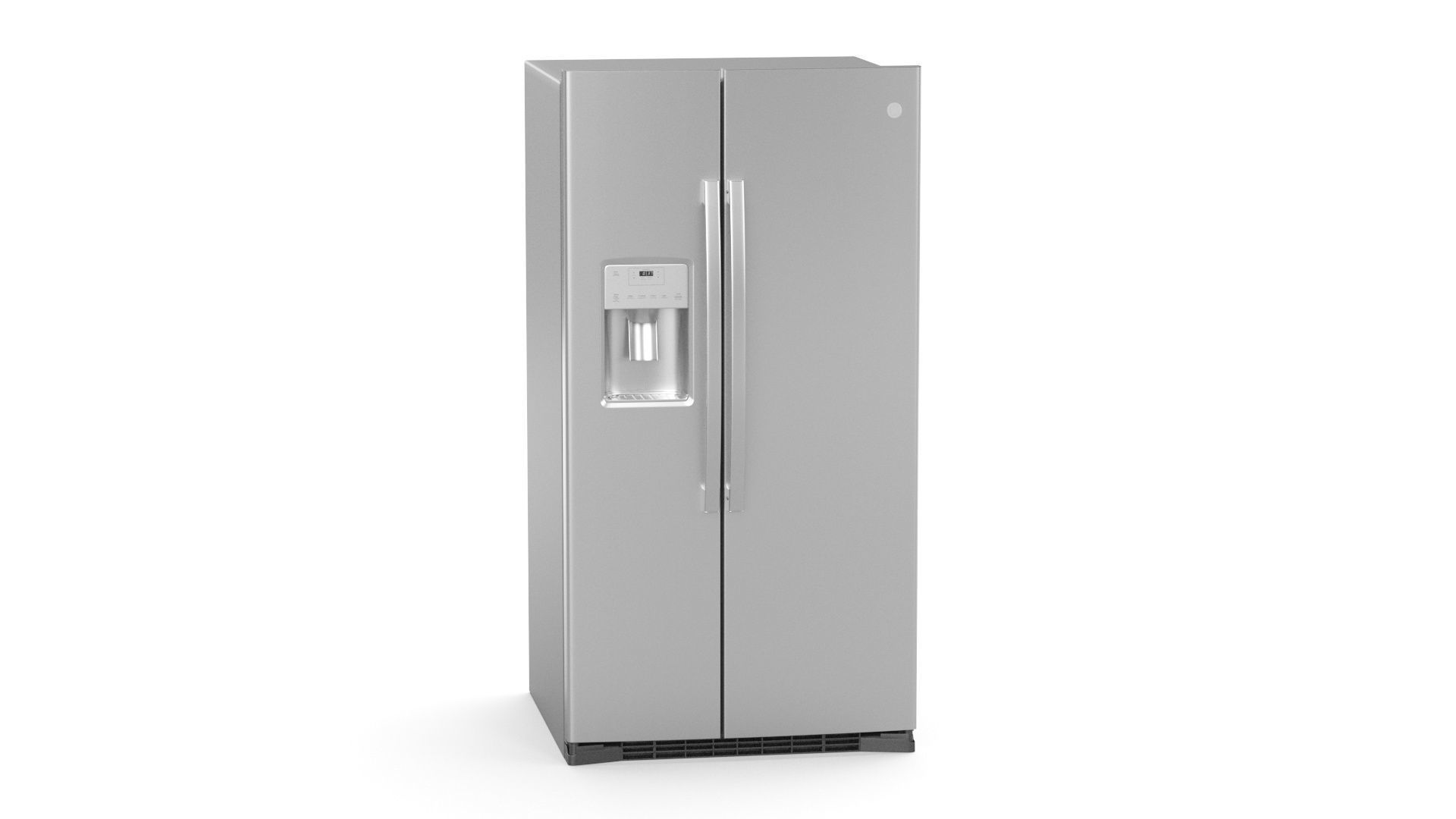 GE Side by Side Refrigerator GSS25IYNFS 3D model_17