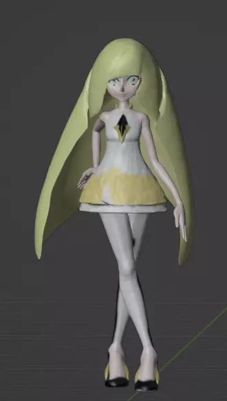 Lusamine team aether 3D print model_0