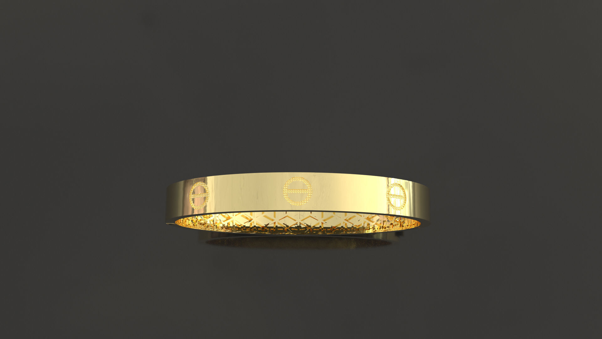 8mm bracelets 3D print model_3