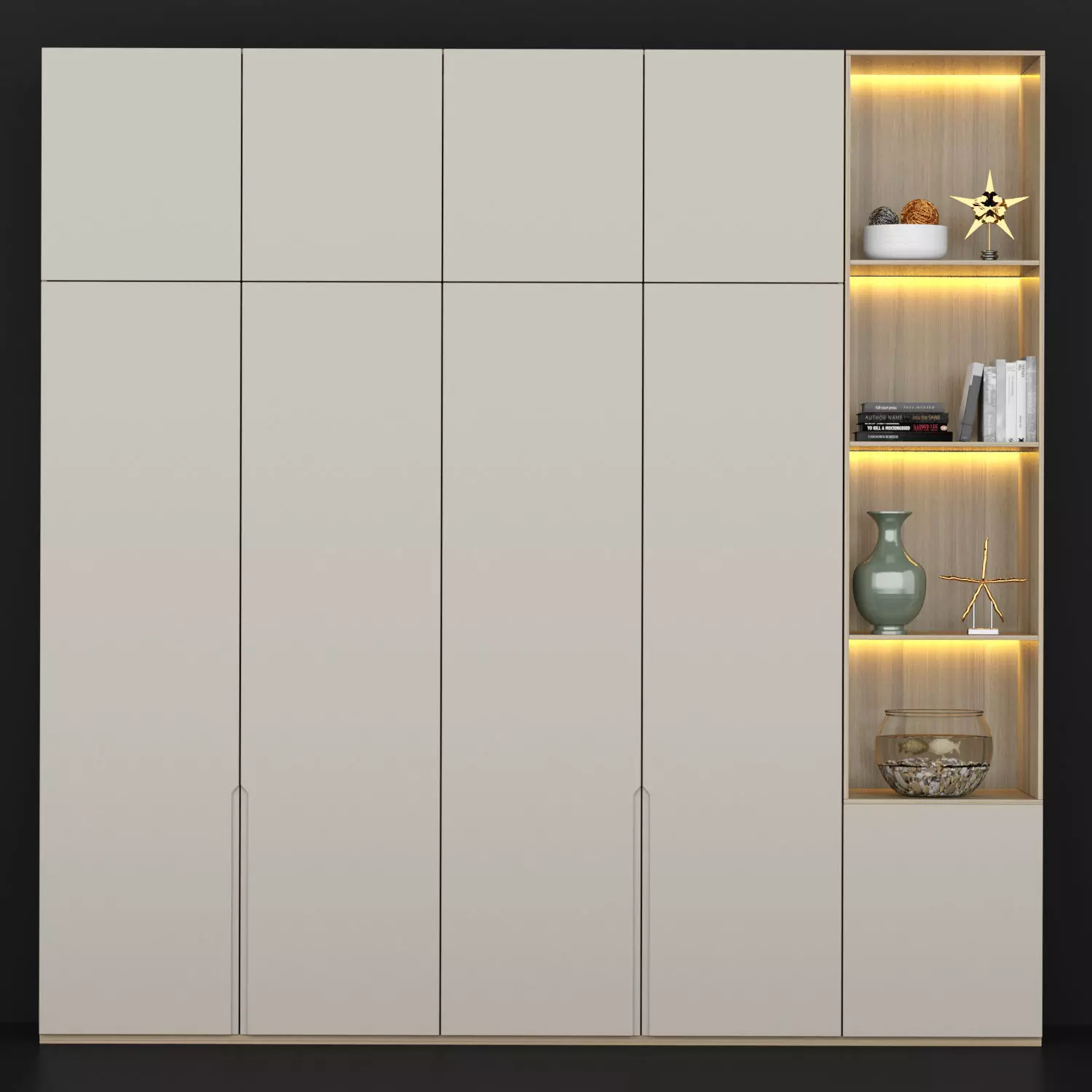 Furniture shelf 005 3D model_0