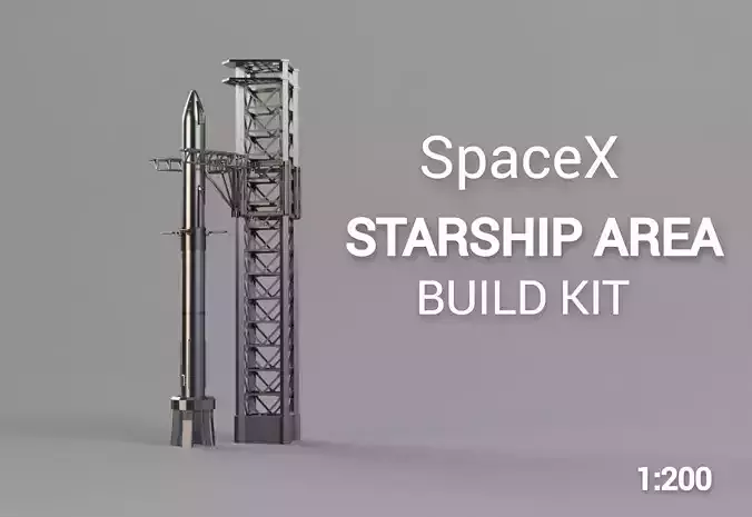 SpaceX STARSHIP ARE Build Kit 