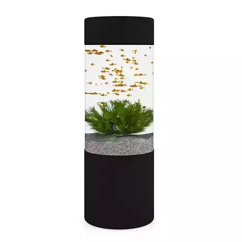 Cylindrical Aquarium