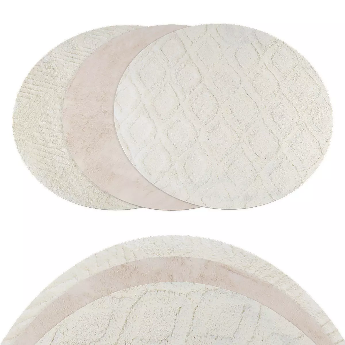 Rugs collection 368 Low-poly 3D model_0