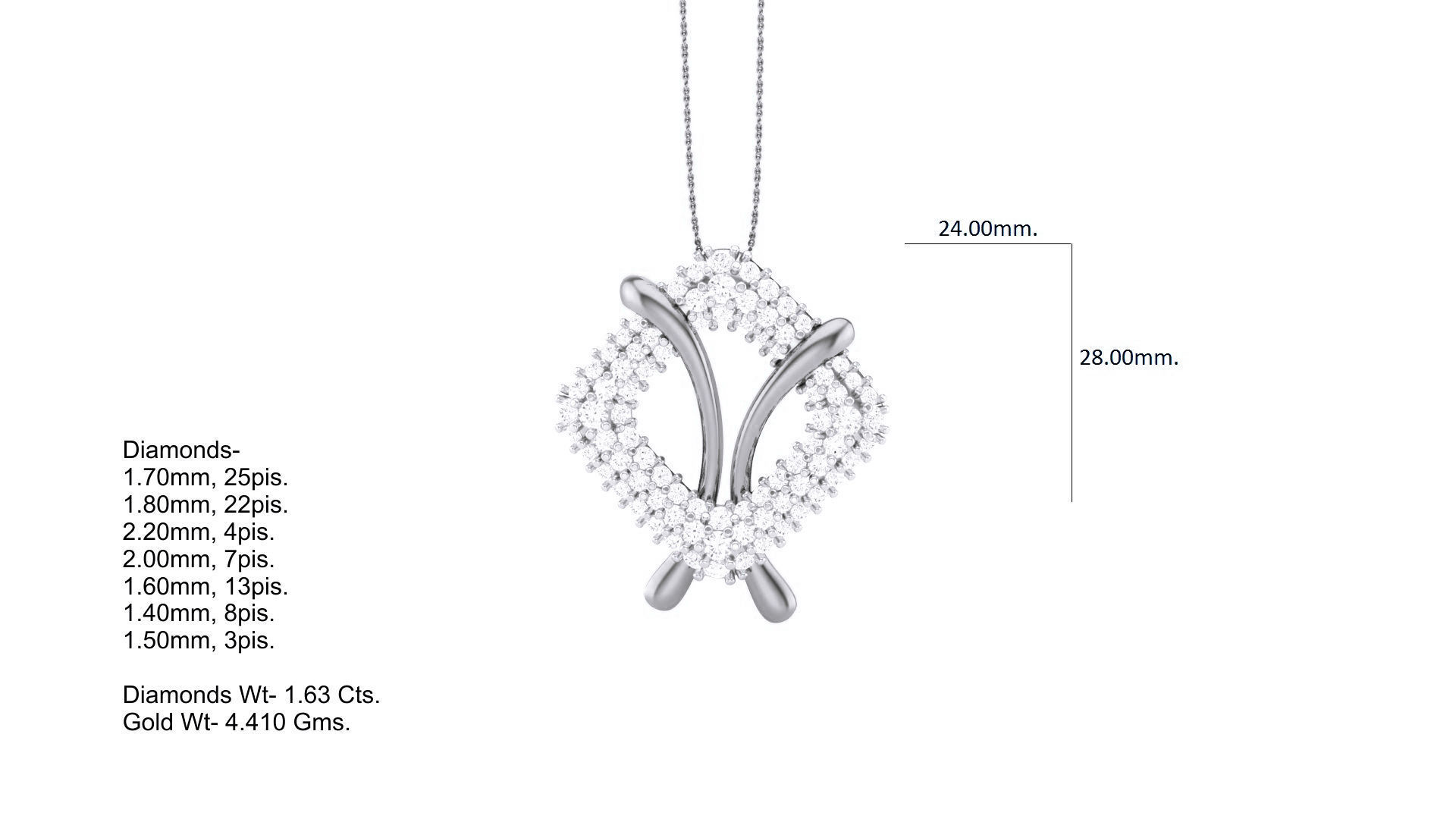 Women Ring Earrings Pendant set 3dm stl 3mf glb render details 3D print model_3