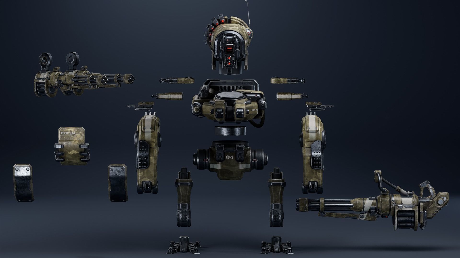 Etasphera04 Low-poly 3D model_29