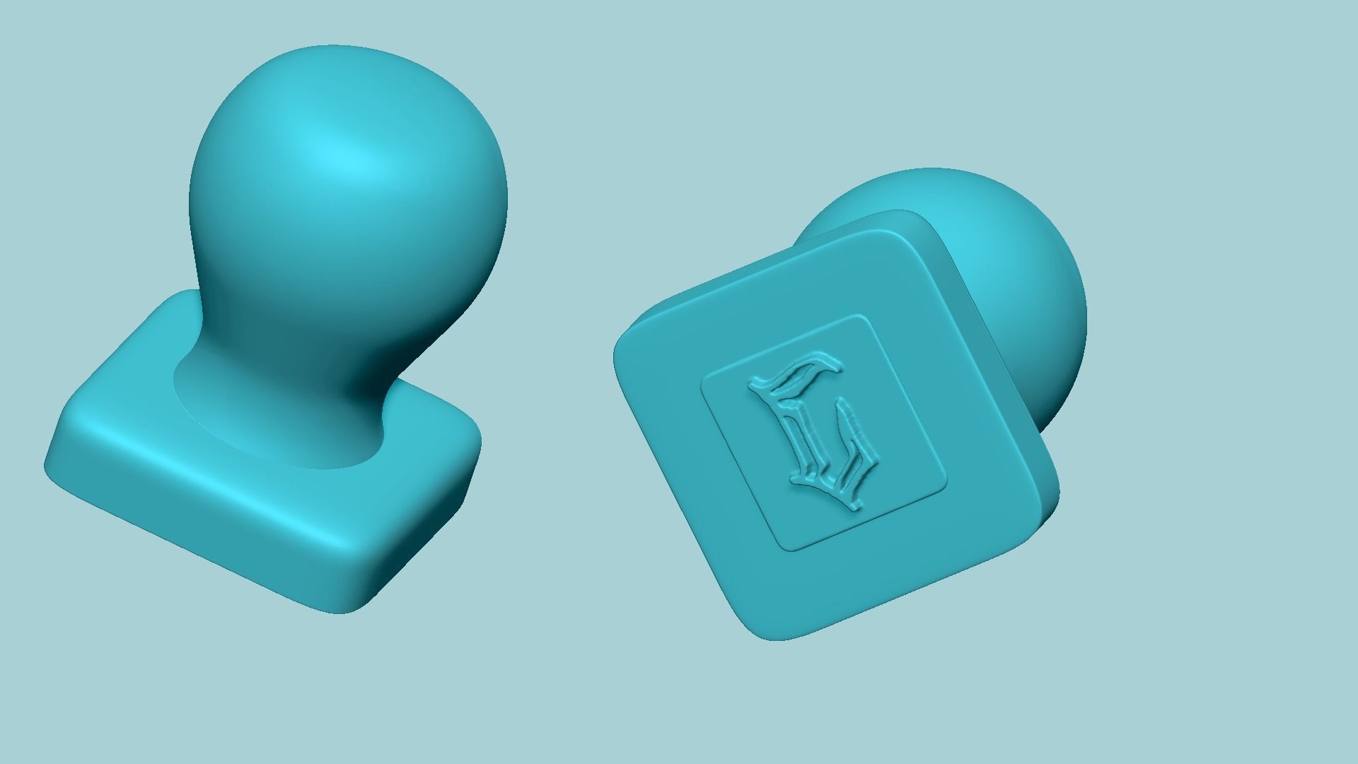 Joker Facial Tattoo Stamps - Cosplay STL Printable 3D print model_7