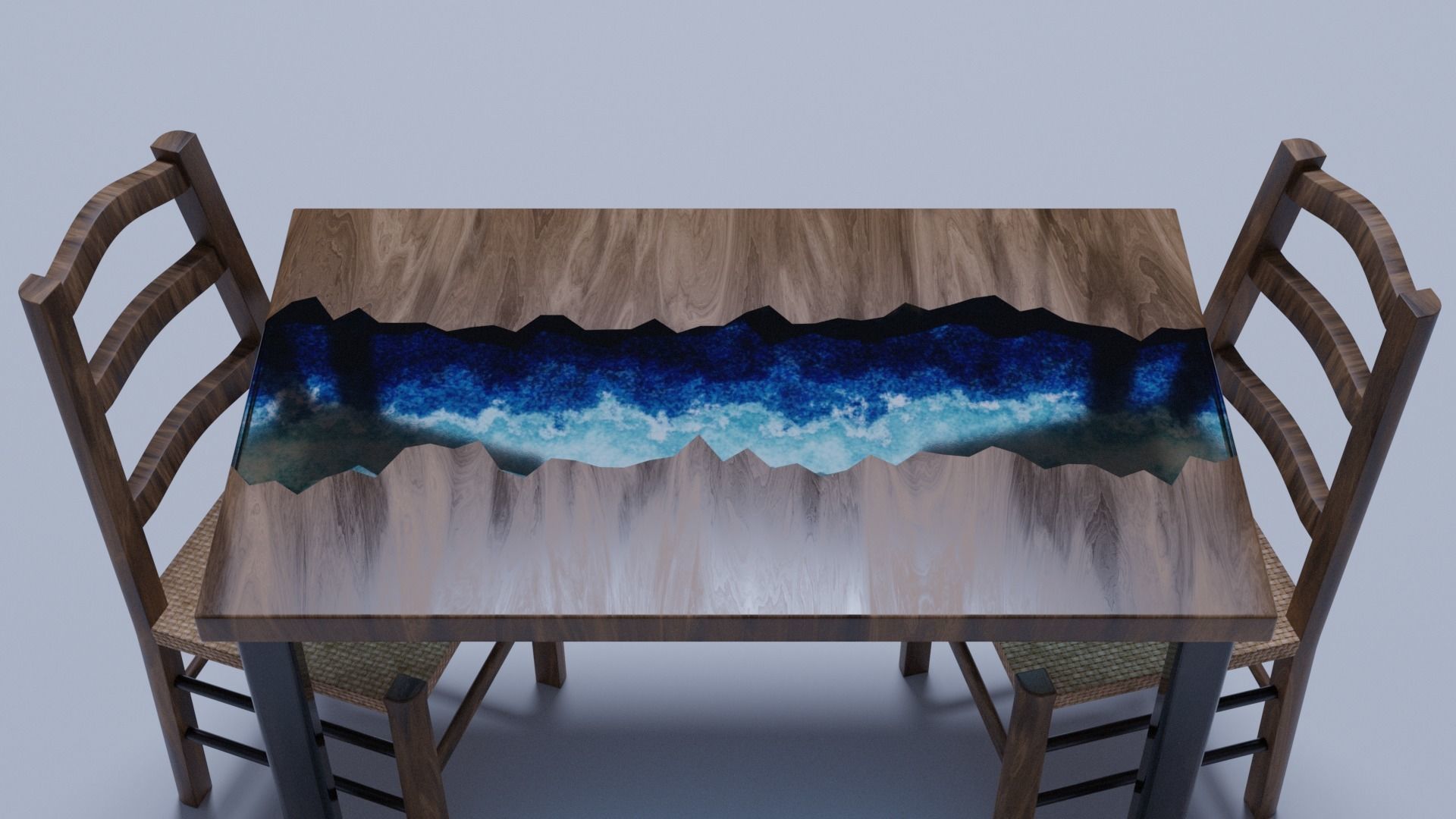 Tavolo Ocean View 3D model_9