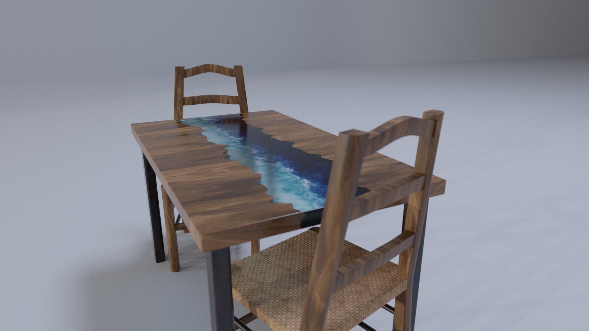 Tavolo Ocean View 3D model_2