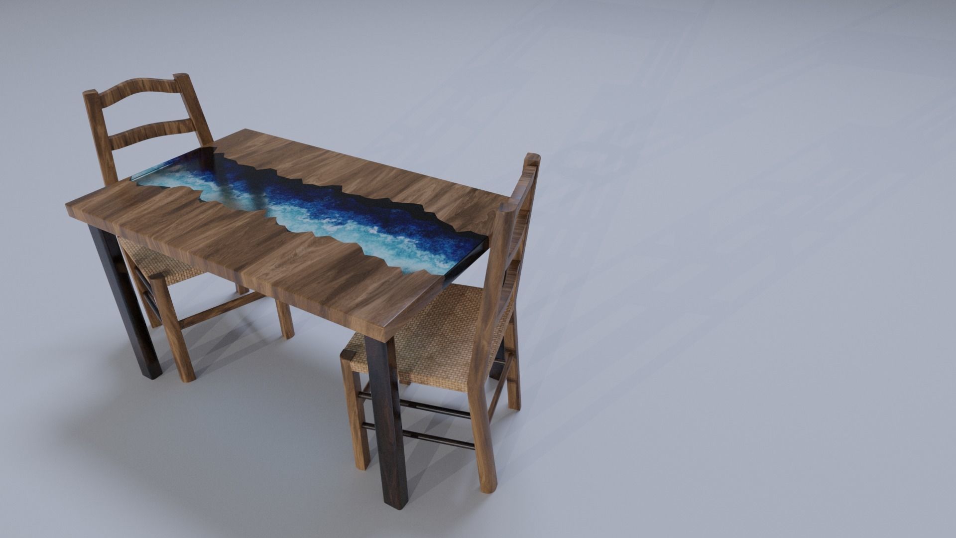 Tavolo Ocean View 3D model_1