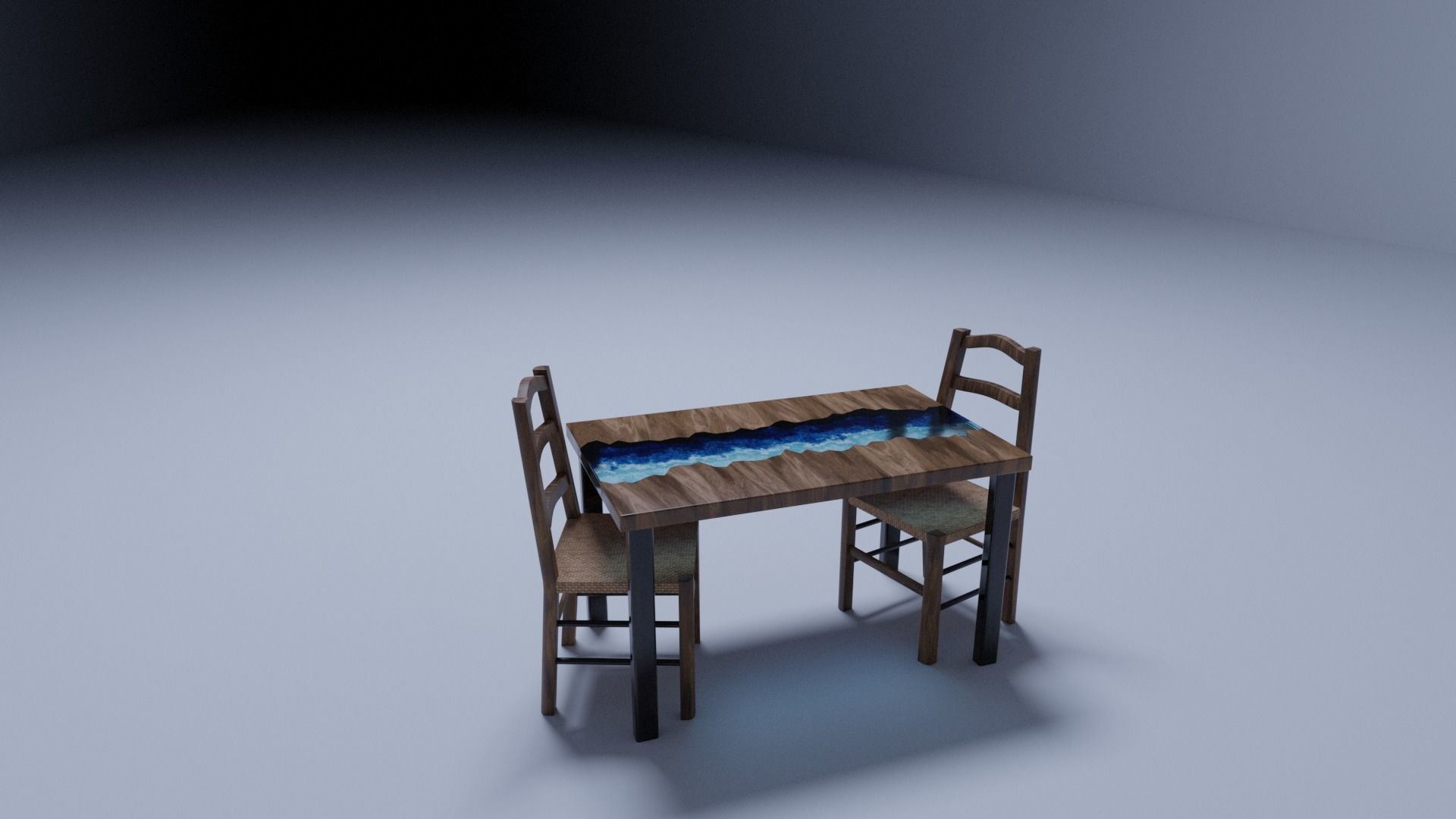 Tavolo Ocean View 3D model_8