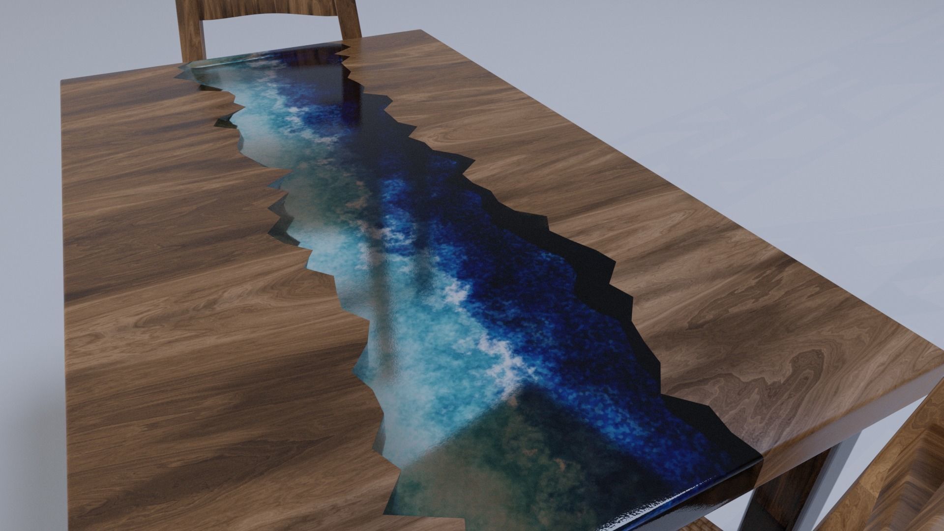 Tavolo Ocean View 3D model_3