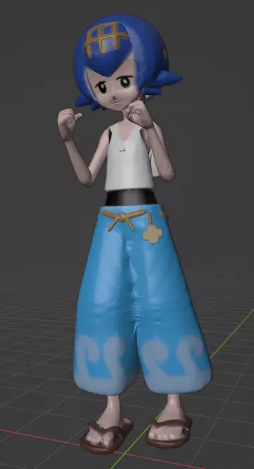 Lana Trial Captain 3D print model