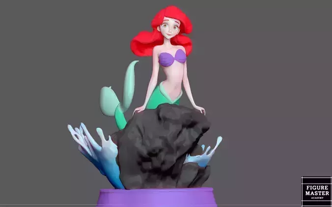 ARIEL LITTLE MERMAID 3 DISNEY ANIMATION princess