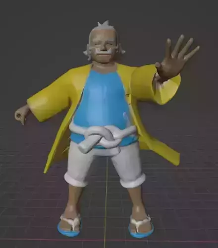 Hala Island kahuna 3D print model