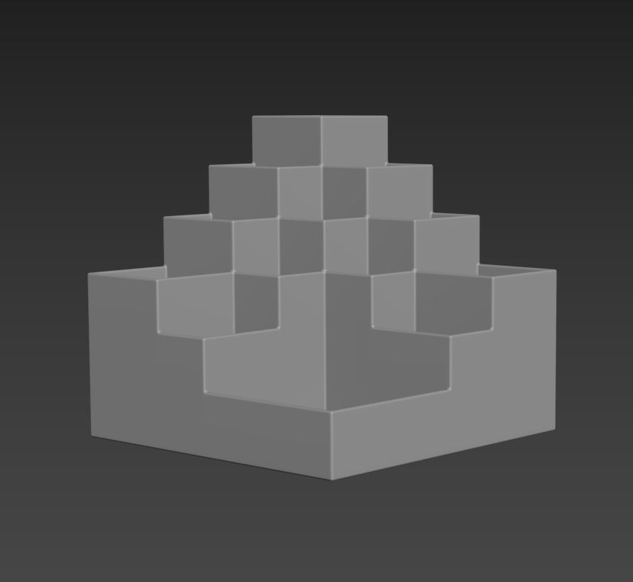 Office stand 3D print model_6