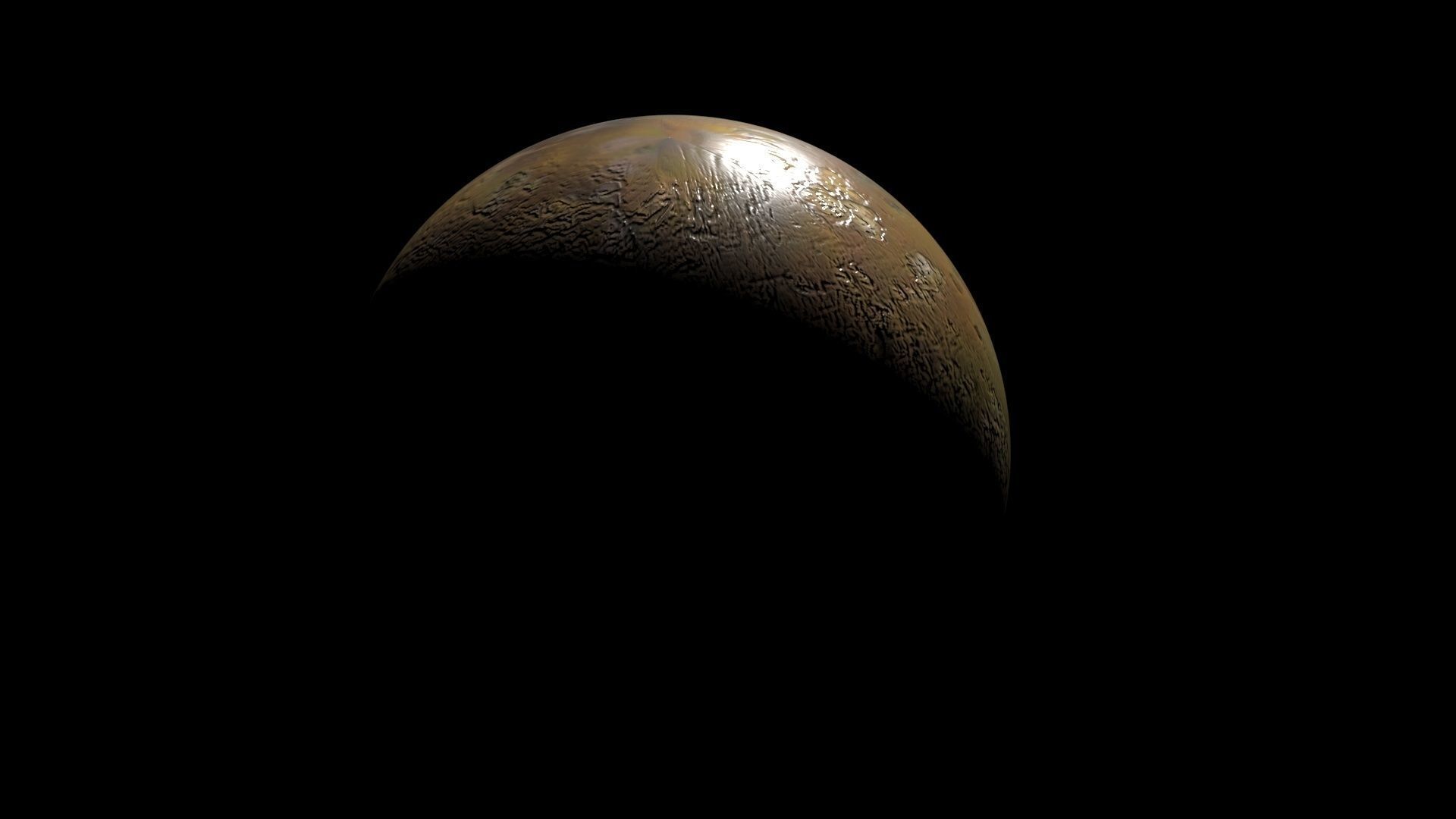 Io Planet 3D model_5