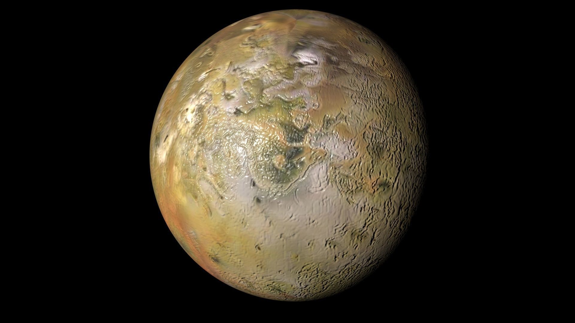 Io Planet 3D model_3