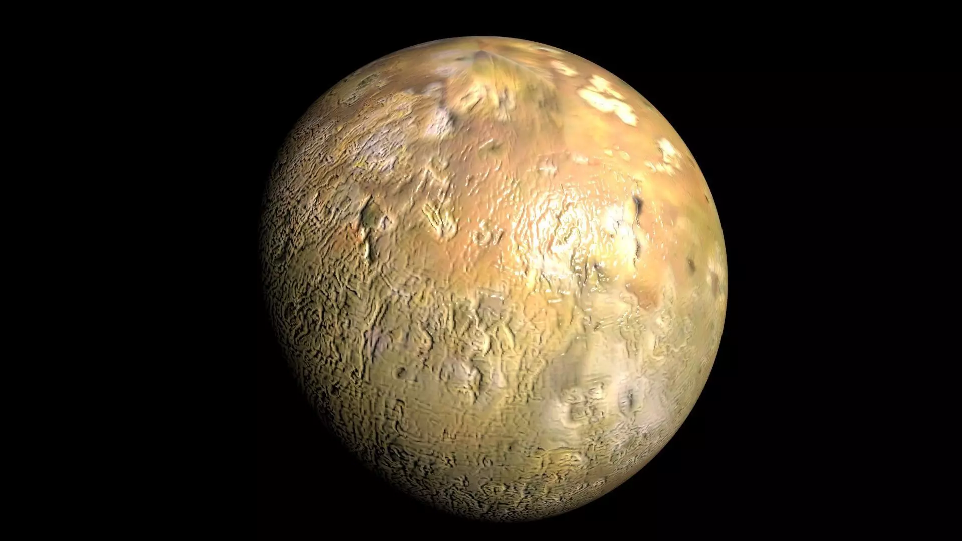 Io Planet 3D model_0