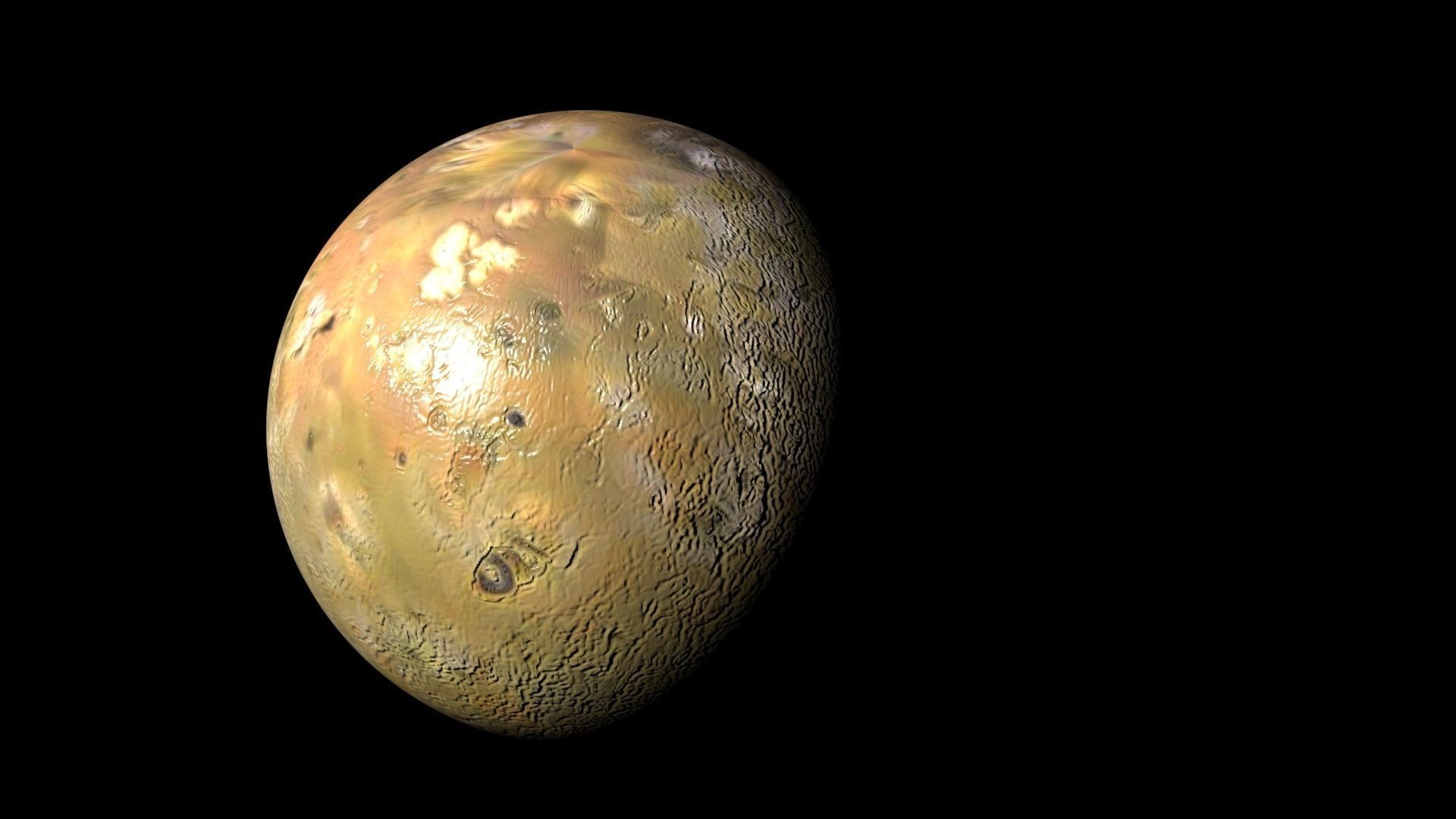 Io Planet 3D model_1