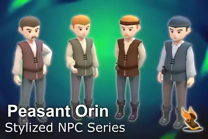 Stylized NPC - Peasant Orin