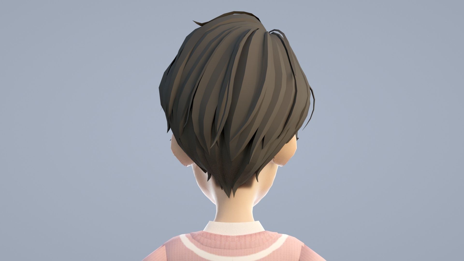 cartoon father 3D model_3