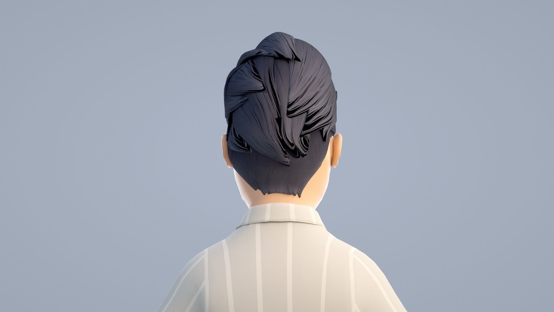 cartoon manager fanther 3D model_3