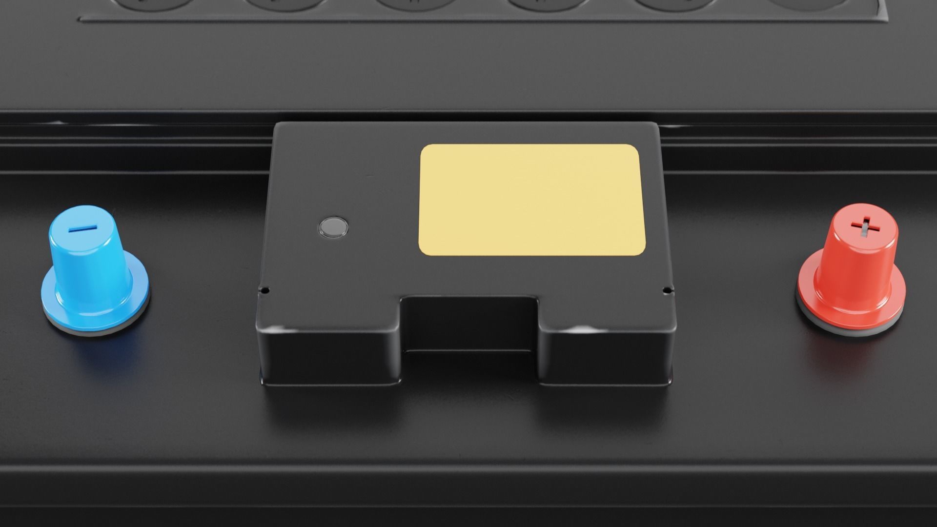 Car Battery Type A 3D model_14