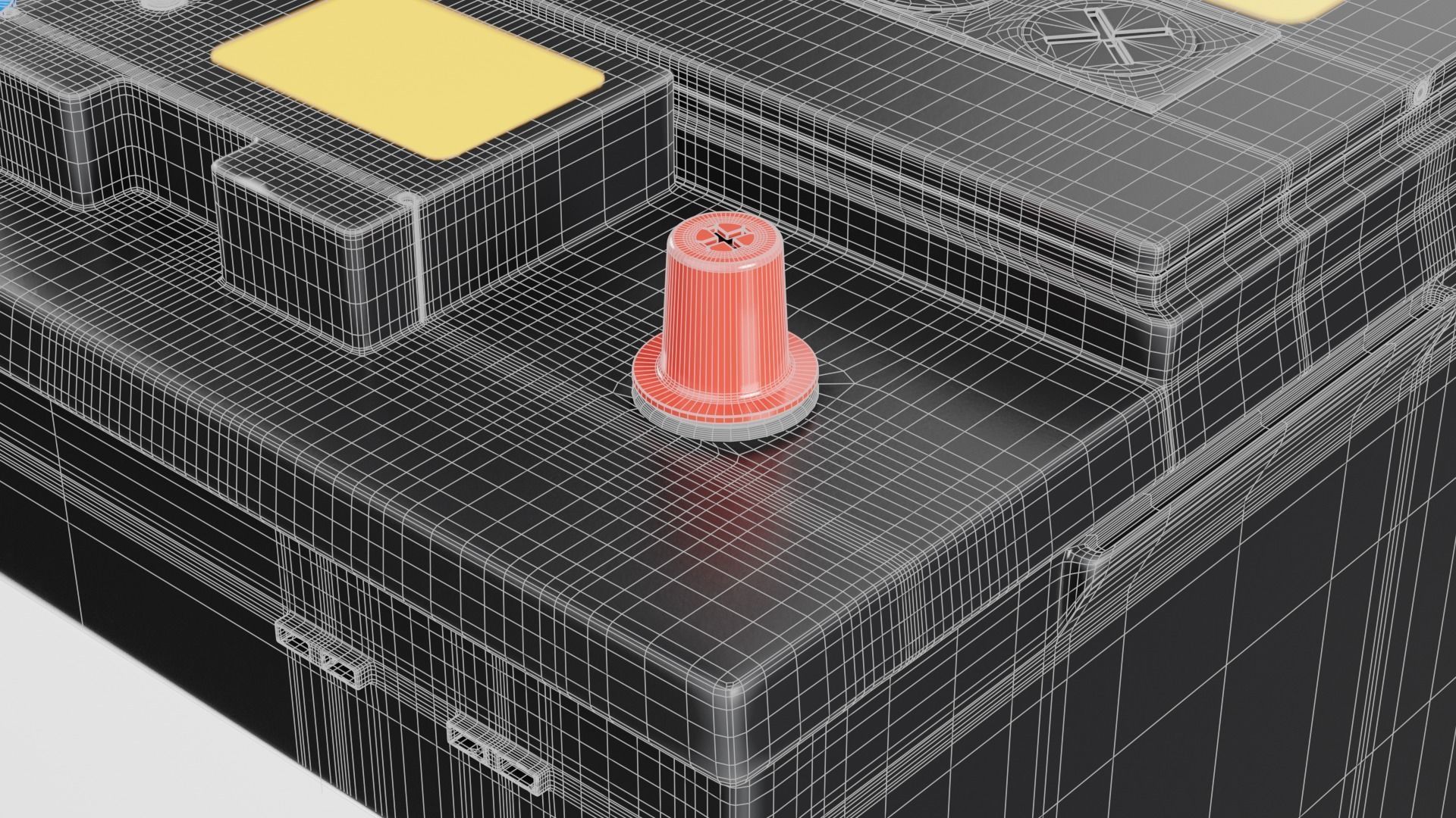 Car Battery Type A 3D model_13