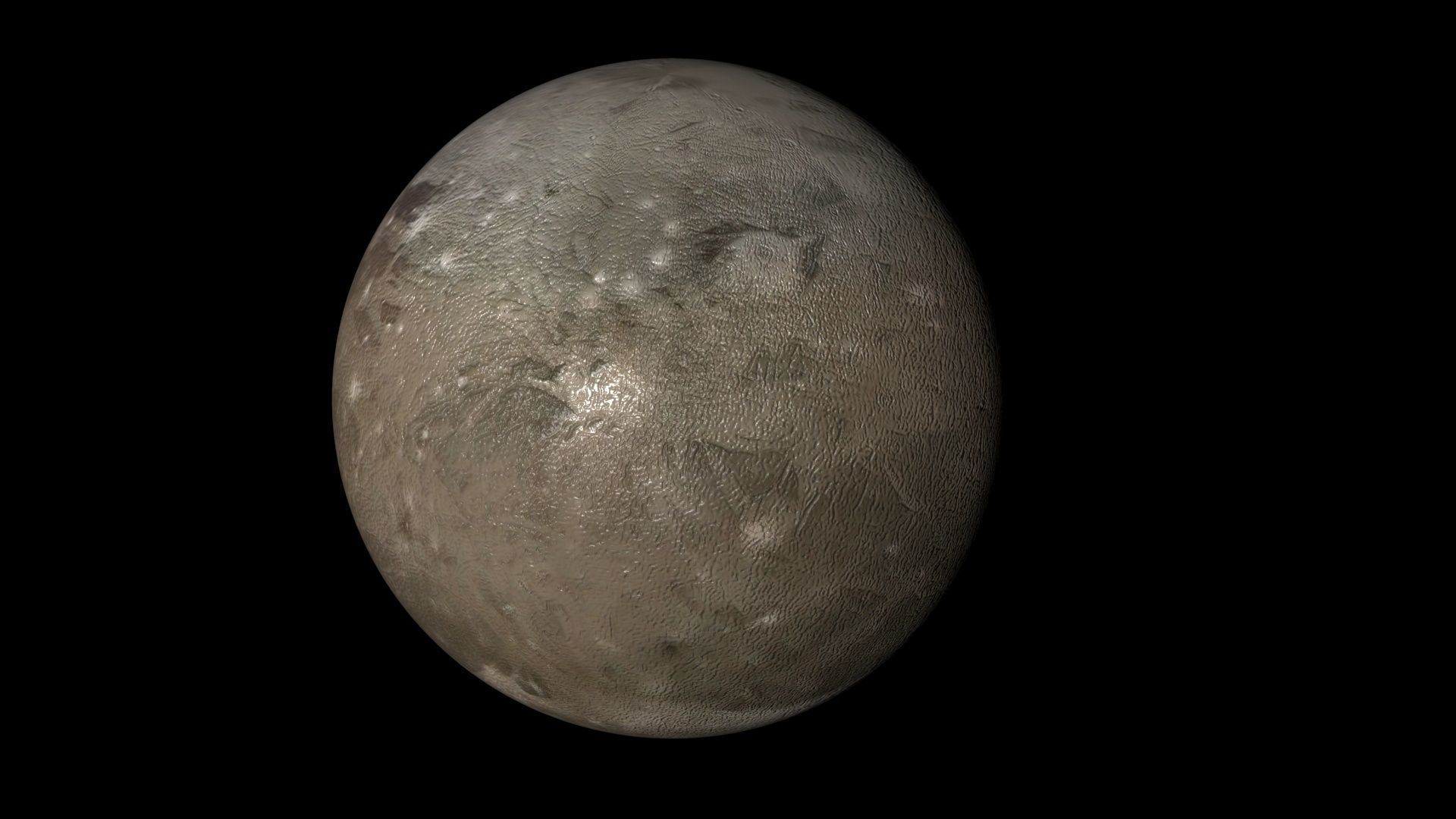 Ganymede 3D model_5