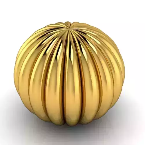 Corrugated Fluted Beads charms necklace pendants crafts