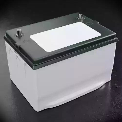 Car Battery Type B 3D model
