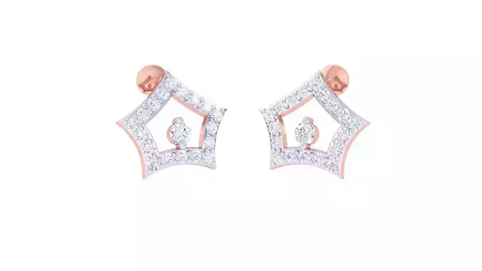 Ultra Light wt Diamond studs 3dm renders model