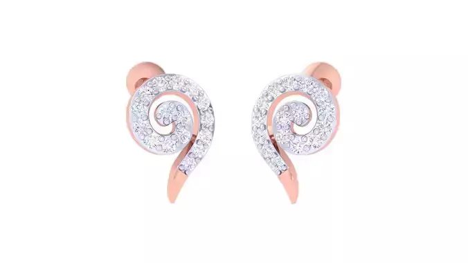 Snail Ultra Light wt Diamond studs 3dm renders model 3D print model