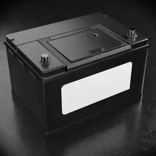 Car Battery Type C 3D model
