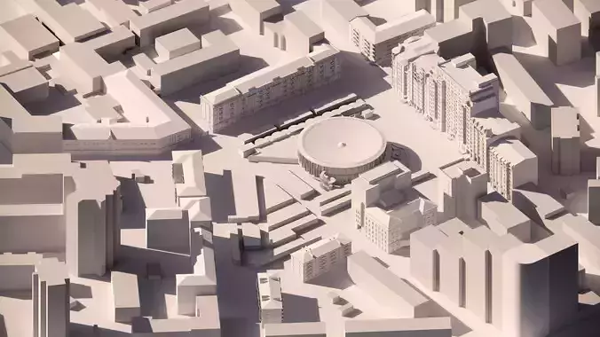 Pecherska Square in Kyiv