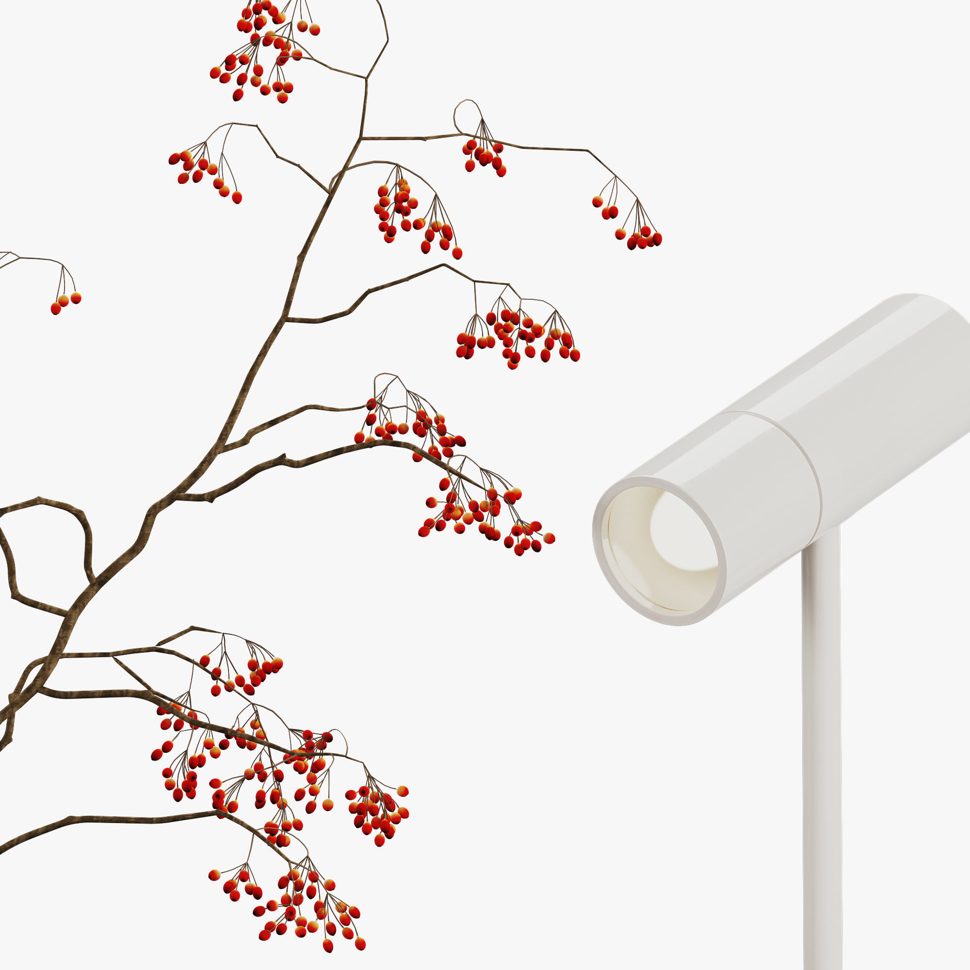 Decorative Set Scandal Low-poly 3D model_4